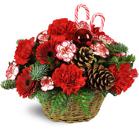 basket full of christmastime